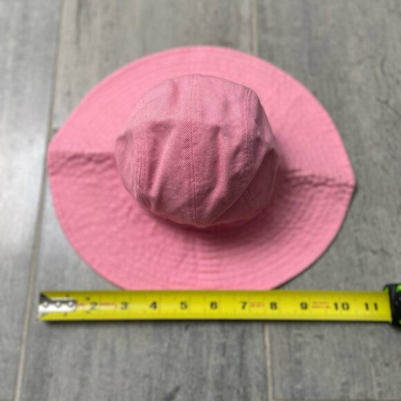 Baby Gap Cotton Wide Brim Bucket Sun Hat – Pink, Size XS/S (0–6 months) - Picture 6 of 8